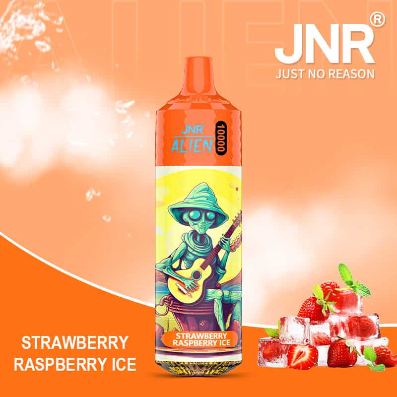 JNR Alien 10000 Strawberry Raspberry Ice