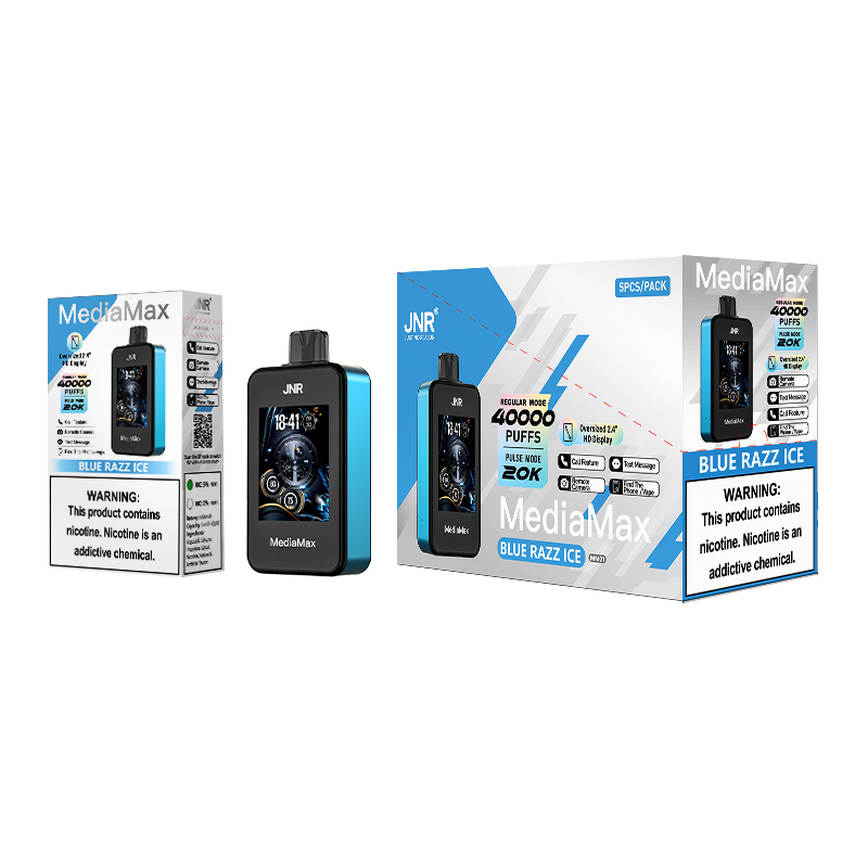 JNR Media Max 40000 Blue Razz Ice