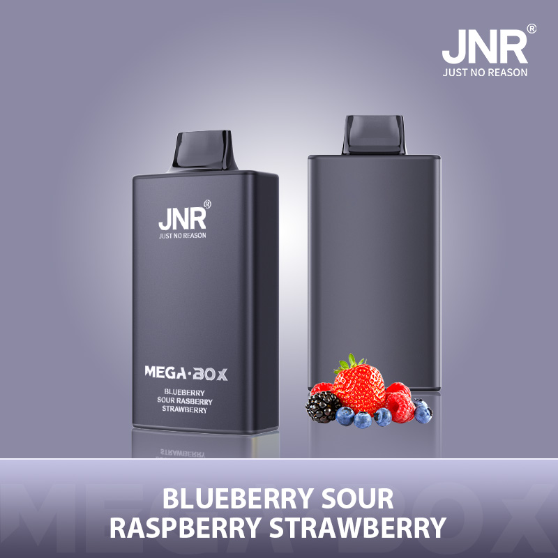 JNR Mega Box 25000 Blueberry Sour Raspberry Strawberry