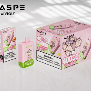 WASPE AIVIOU 40000 Fizzy Cherry Ice/Blueberry Cotton Candy