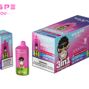 WASPE AIVIOU 60000 Strawberry Watermelon/Strawberry Raspberry Candy/Grape Ice – Bild 3