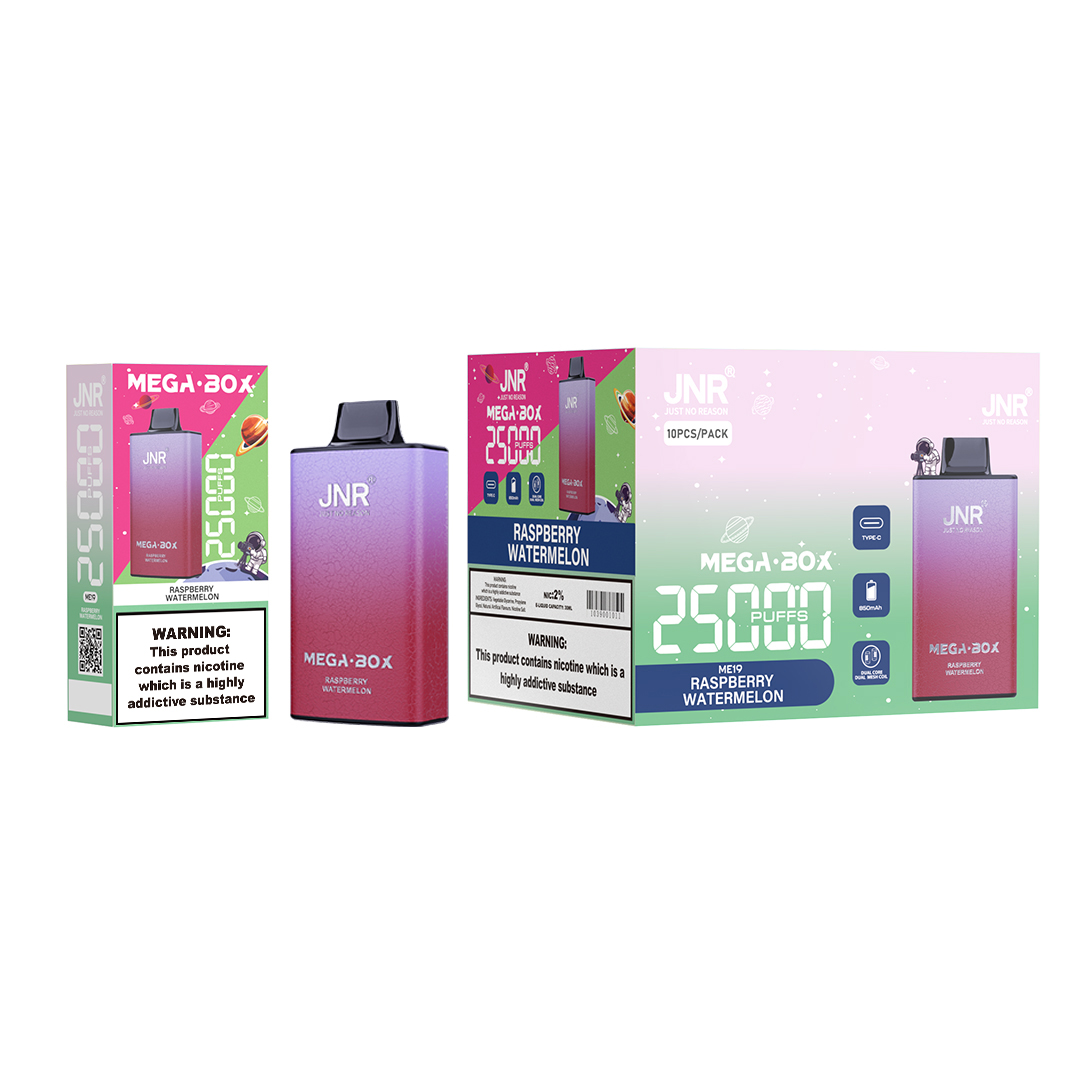 JNR Mega Box 25000 Raspberry Watermelon