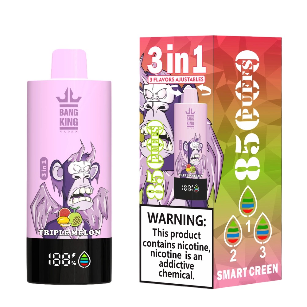 Bang King 85000 Strawberry Watermelon/Triple Melon/Strawberry Ice