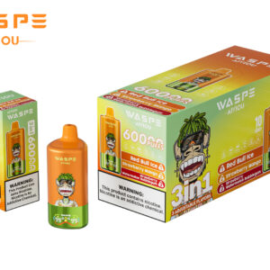 WASPE AIVIOU 60000 Red Bull Ice/Strawberry Mango/Strawberry Watermelon Bubblegum – Bild 3