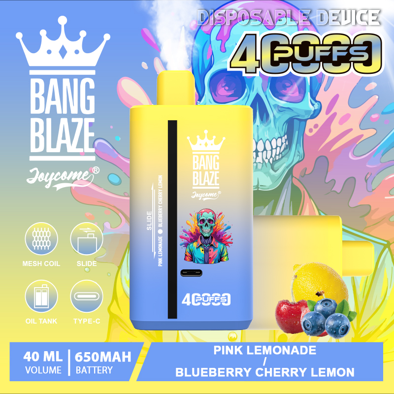 Bang Blaze 40000 Pink Lemonade/Blueberry Cherry Lemon