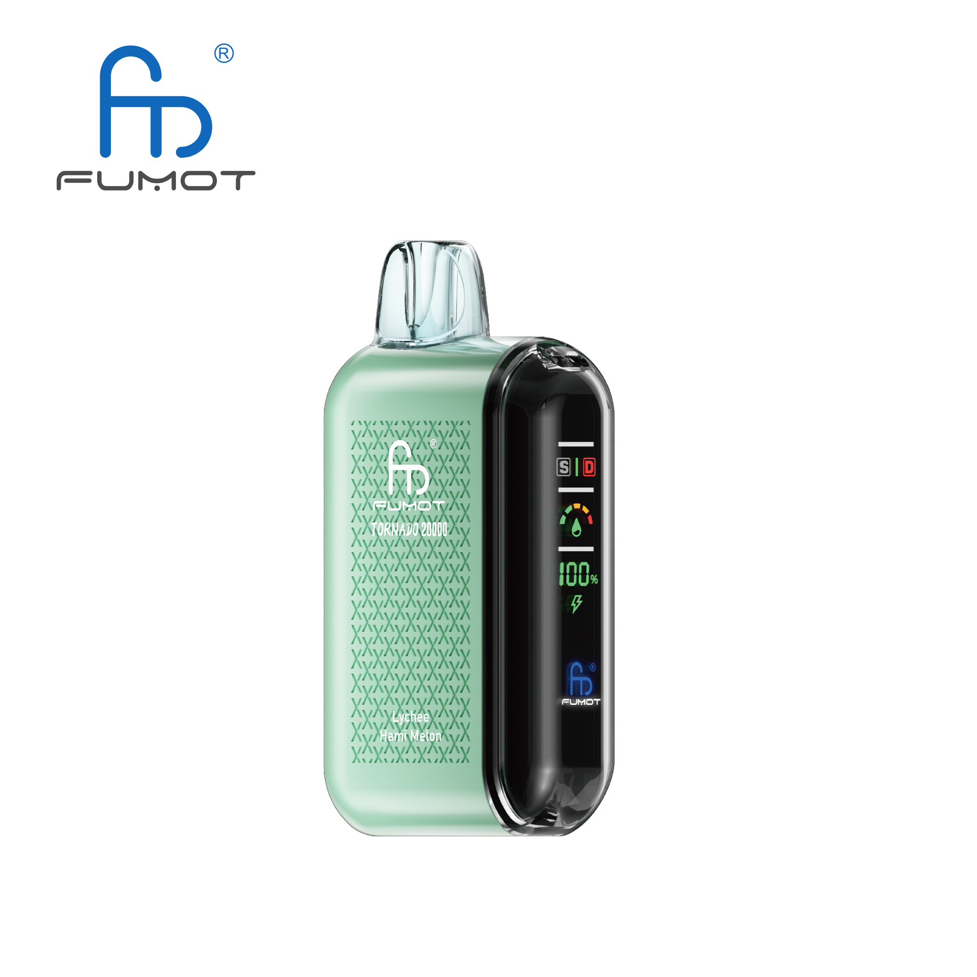 Fumot Tornado 20000 Lychee Hami Melon – Bild 2