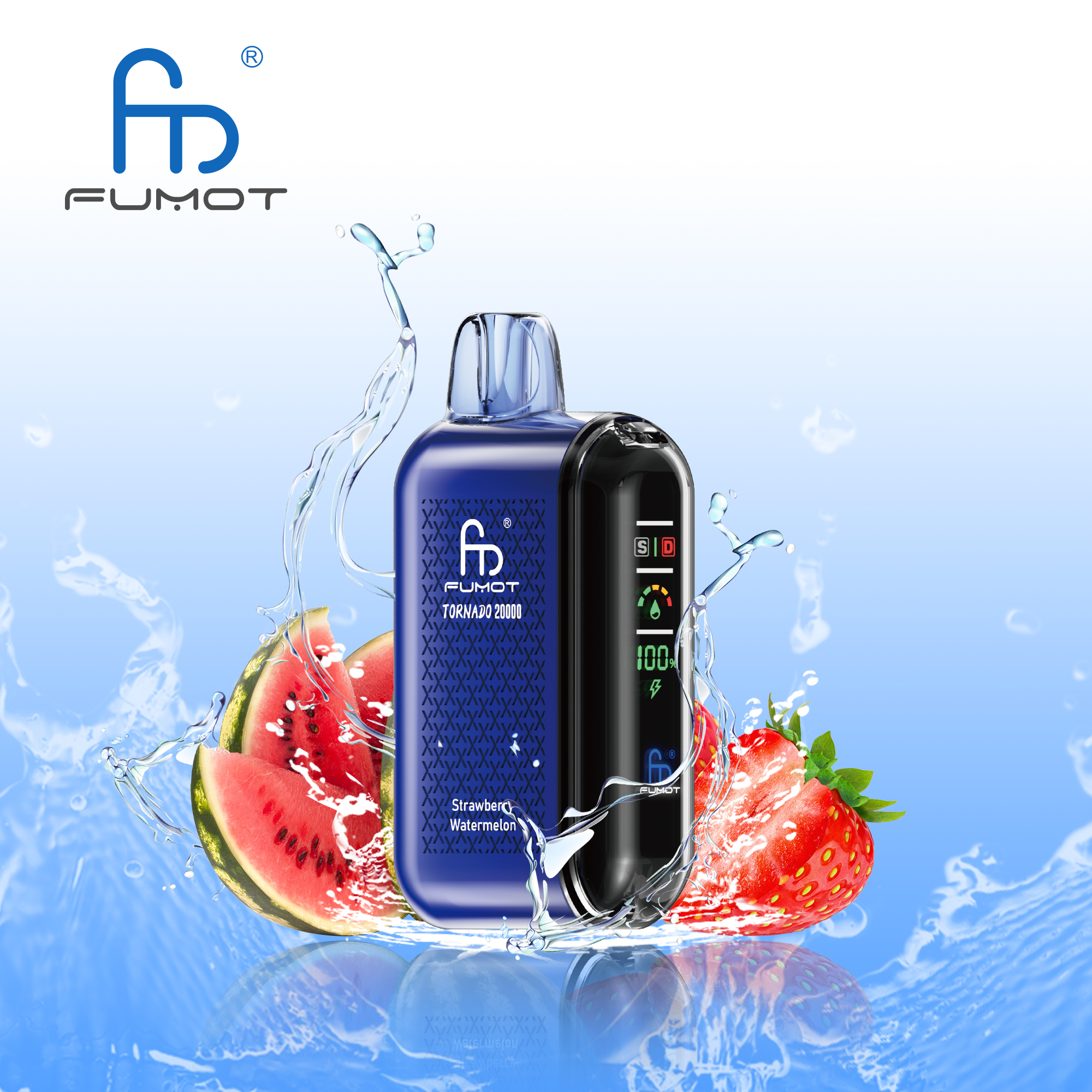 Fumot Tornado 20000 Strawberry Watermelon