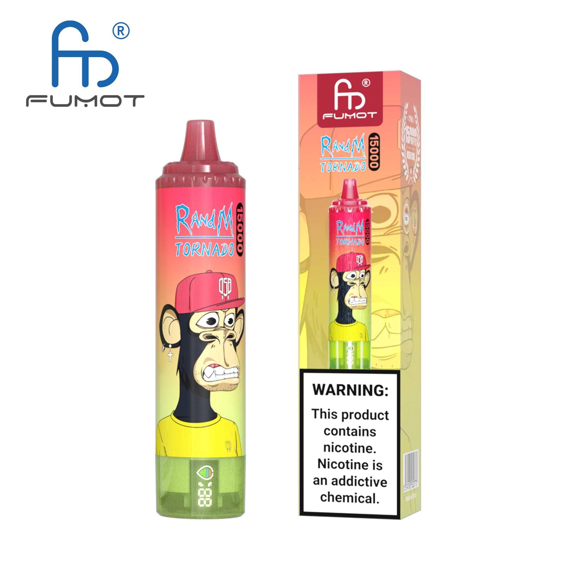 Fumot Tornado 15000 Strawberry Watermelon Lemonade – Bild 3