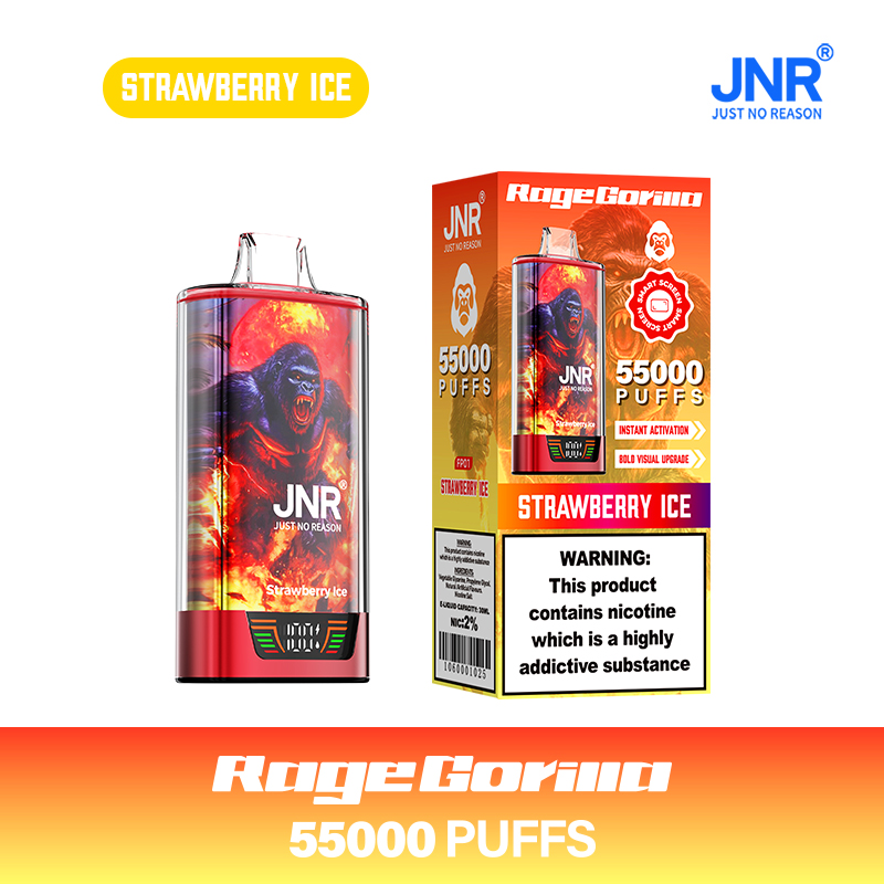 JNR Rage Gorilla 55000 Strawberry Ice
