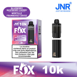 JNR Fox 10000 Blueberry Raspberry Cherry