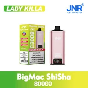JNR Big Mac Shisha 80000 Lady Killa
