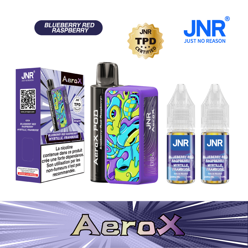 JNR Aero X 32000 Blueberry Red Raspberry