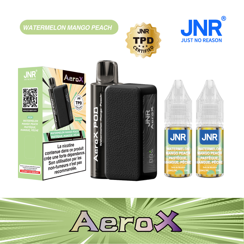 JNR Aero X 32000 Watermelon Mango Peach