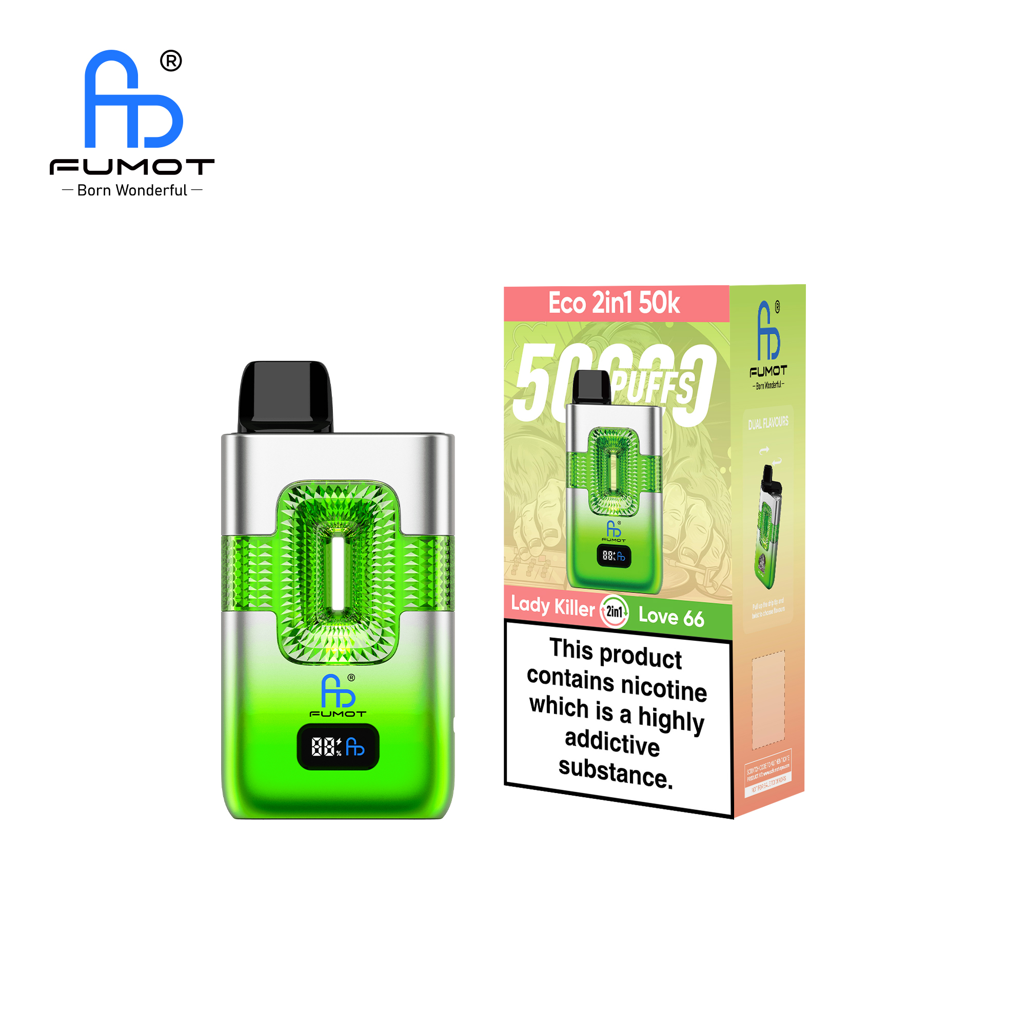 Fumot ECO 2in1 50K Lady Killer/Love 66 – Image 3