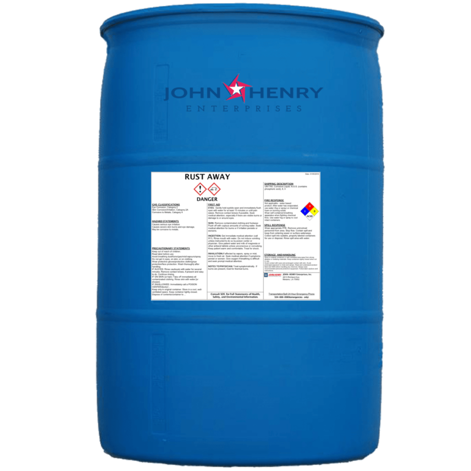55 gal drum rust away jcre7003