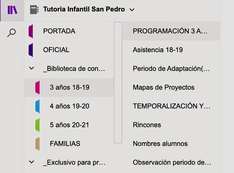 Tutoría virtual con OneNote 2