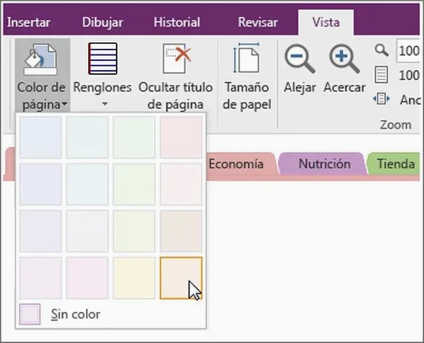 Tutoría virtual con OneNote 7