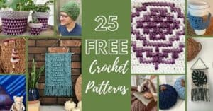 Crochet patterns and handmade crochet items for home and accessories.