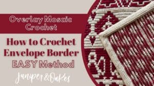 Envelope Border Christmas Afghan CAL