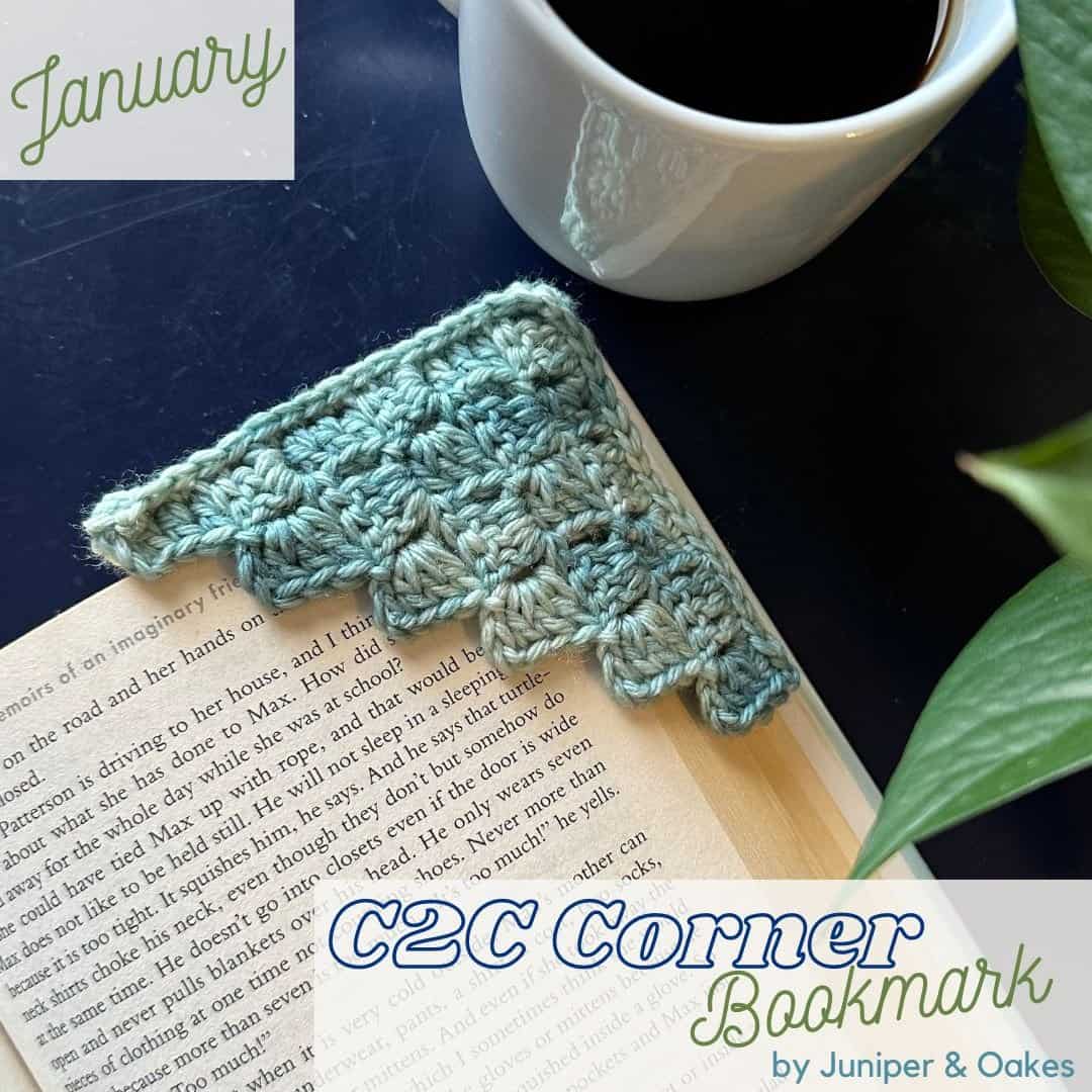january's bookmark pattern by Juniper and Oakes