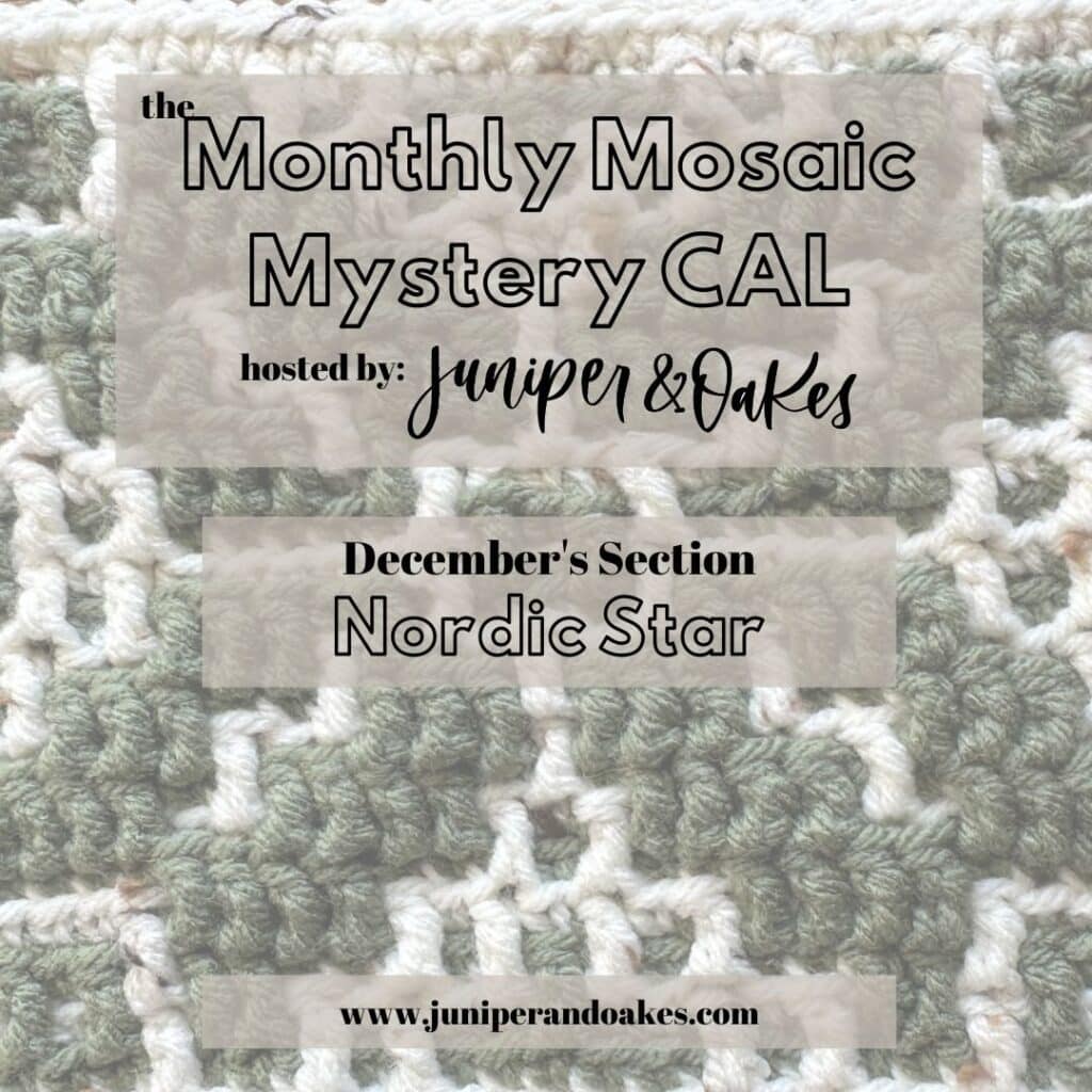 monthly mosaic mystery cal by juniper and oakes