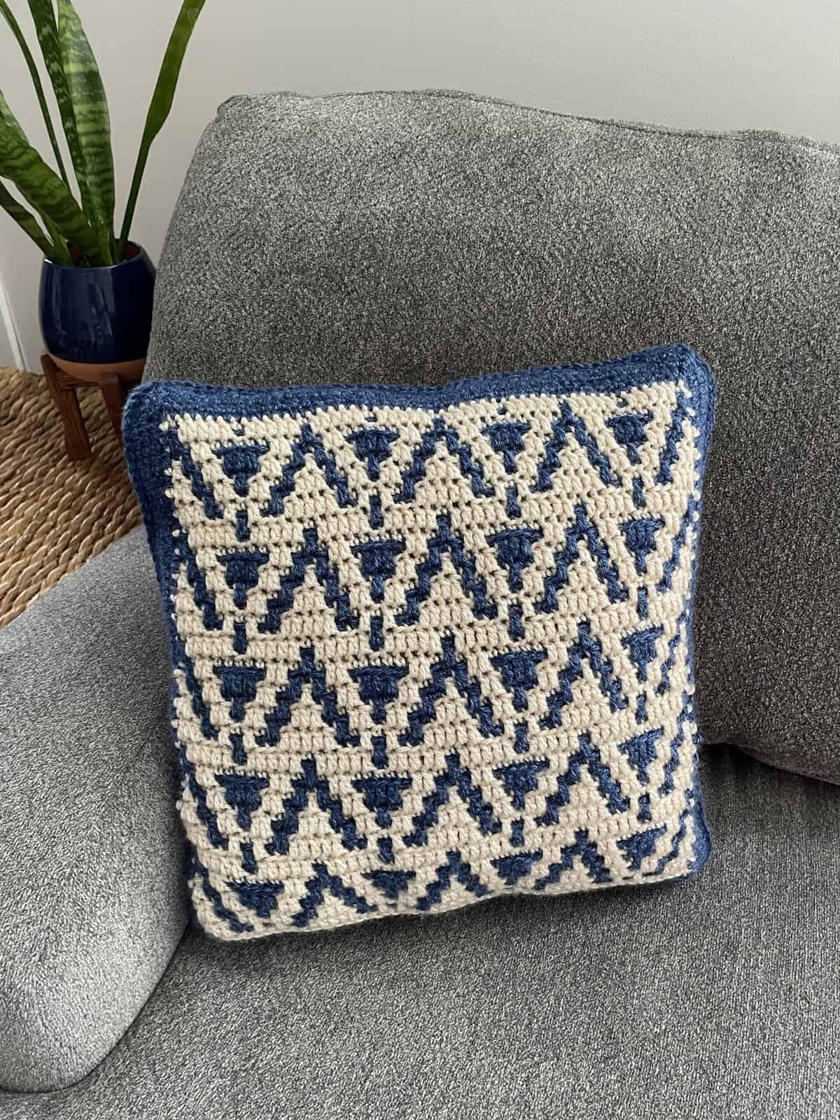 Peaks & Pillars Pillow by Juniper & Oakes
