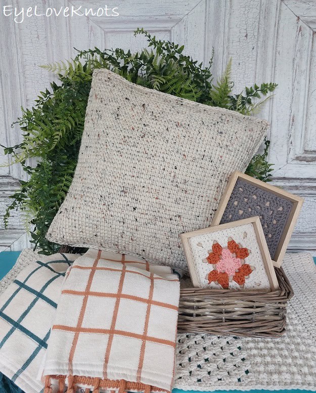 Taryn Throw Pillow by Eye Love Knots