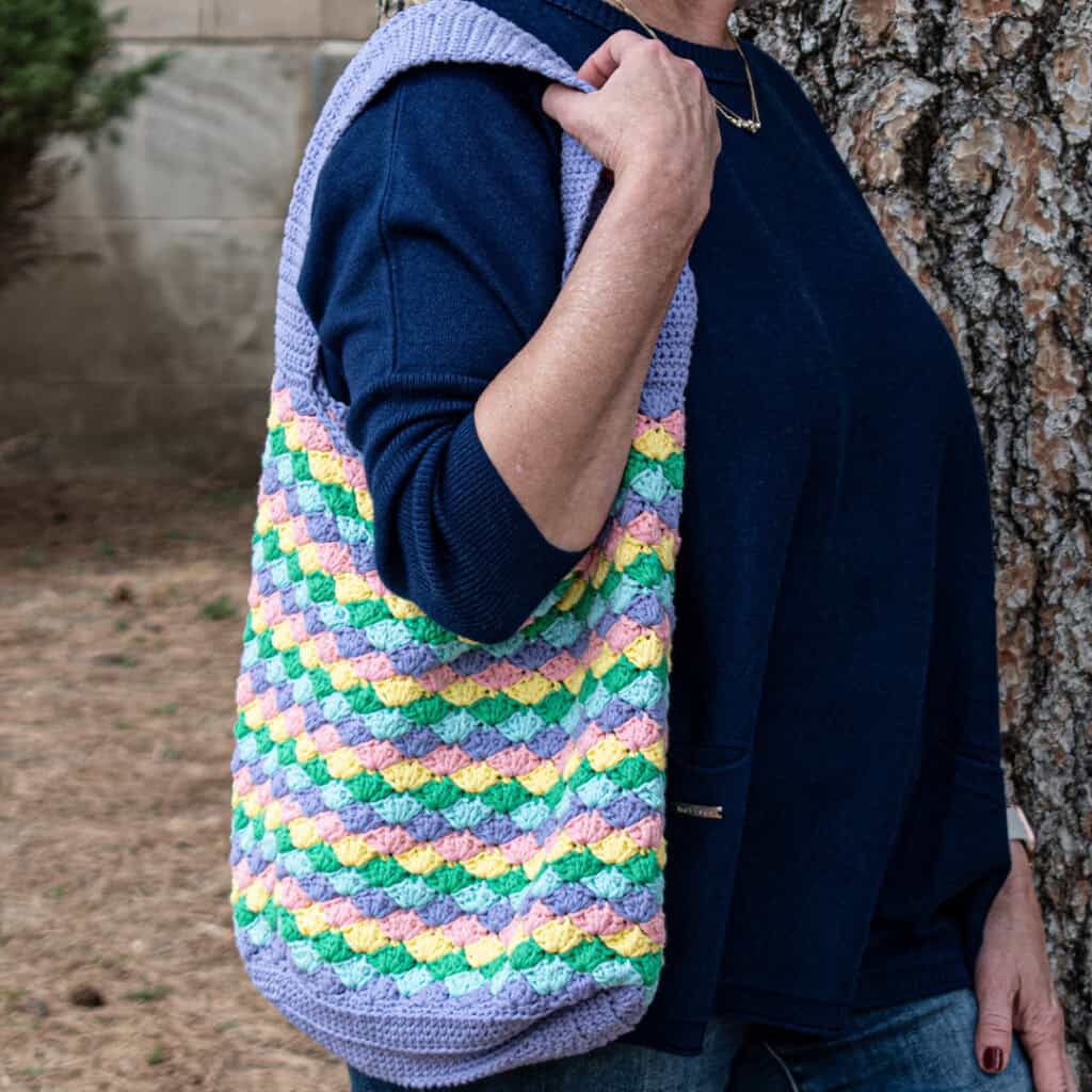 How to Crochet the Summertime Shell Bag