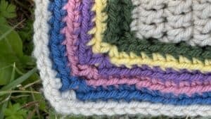 Mosaic Flower Garden CAL - Envelope Border
