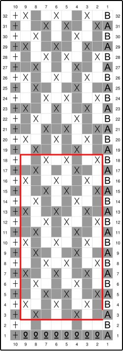 Mosaic Crochet Chart for the Argyle Pumpkins
