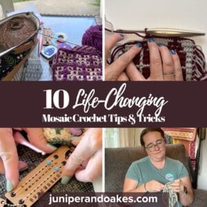 Mosaic crochet tools and techniques for creative projects. Learn tips and tricks to enhance your mos.