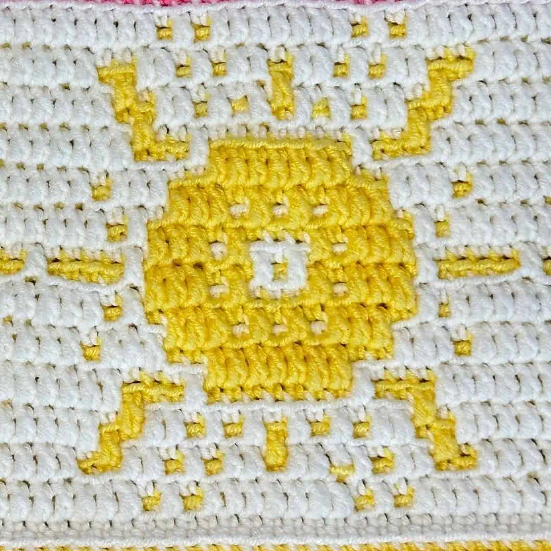 Hand-stitched sunflower mosaic for Great Summer Mosaic CAL.