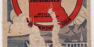1928 Minnesota Peoples Co-Operative Oil Company road map