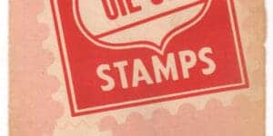 Center Oil Company stamp book