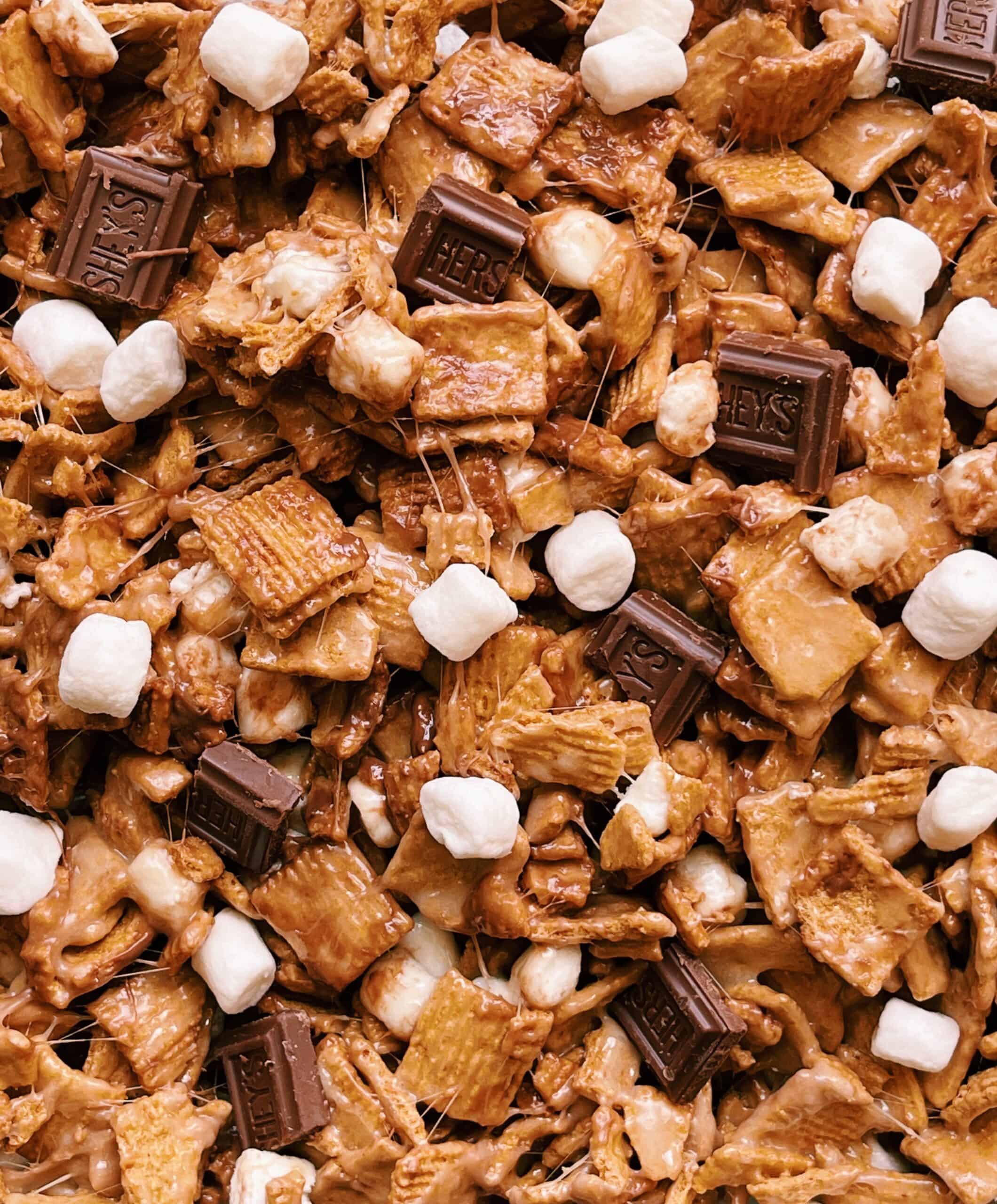 Golden Graham Smores bars