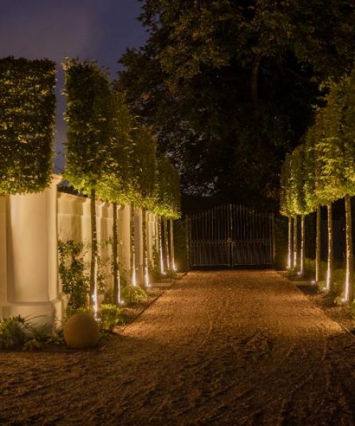 Chesham Manor House Outdoor lighting