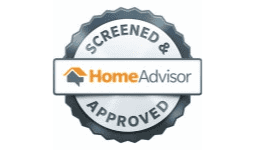 Screened & Approved Home Advisor badge of King Rooter and Plumbing