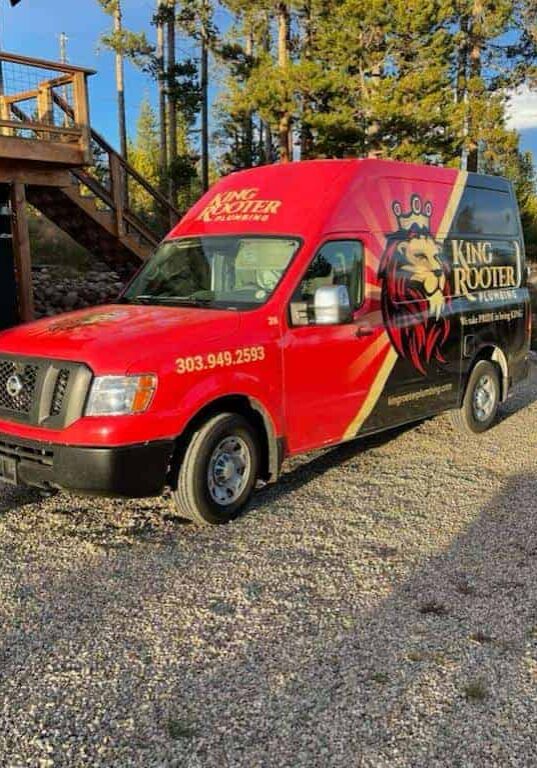 King Rooter and Plumbing Van