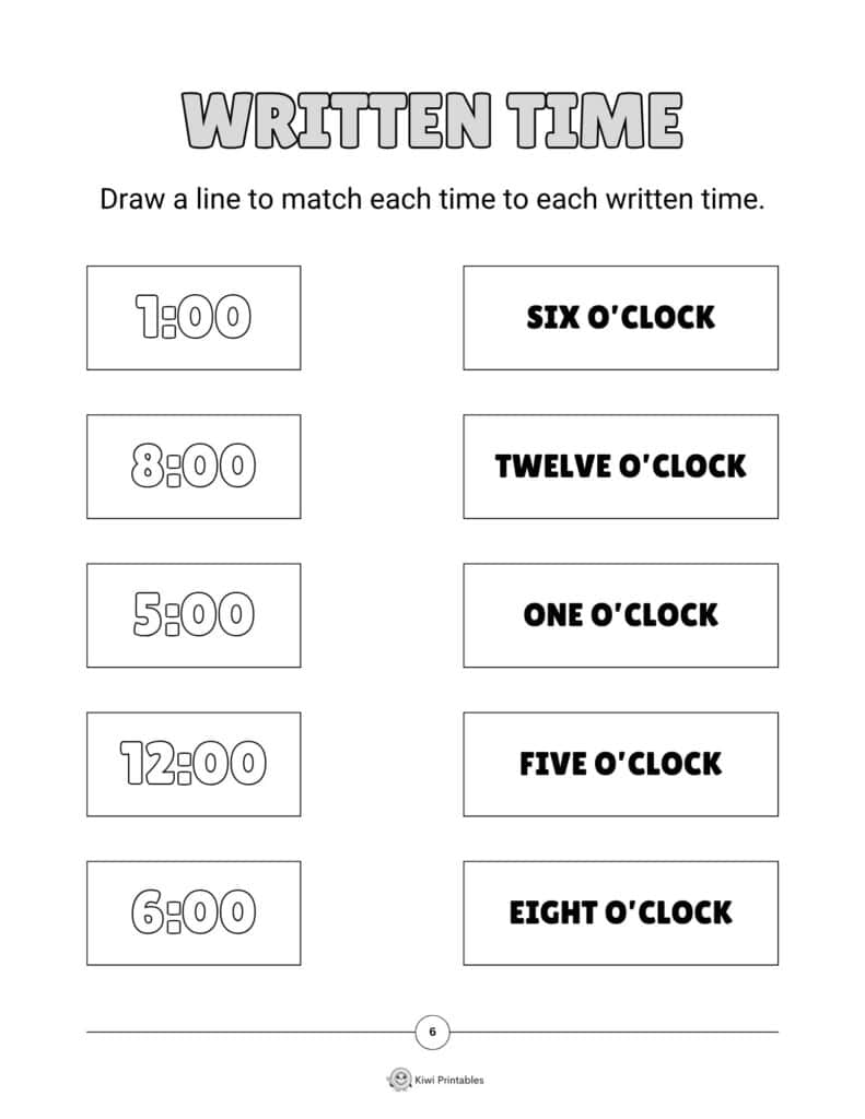 06-telling-time-worksheet