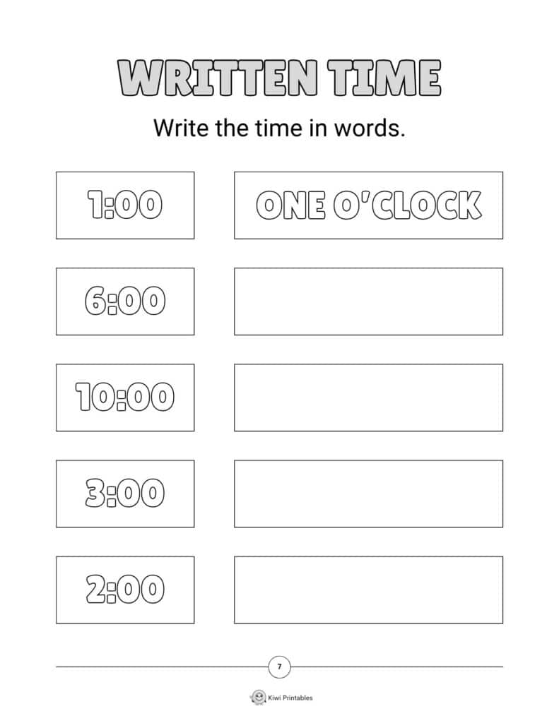 07-telling-time-worksheet