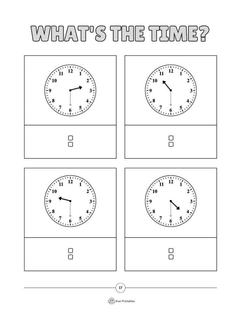 17-telling-time-worksheet 17-telling-time-worksheet
