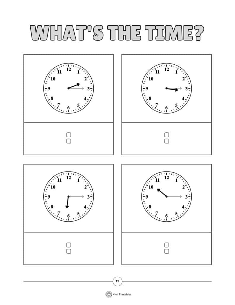 19-telling-time-worksheet 19-telling-time-worksheet