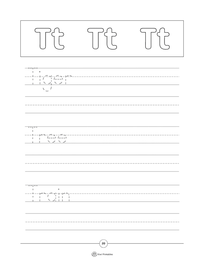 20-alphabet-word-tracing-worksheets