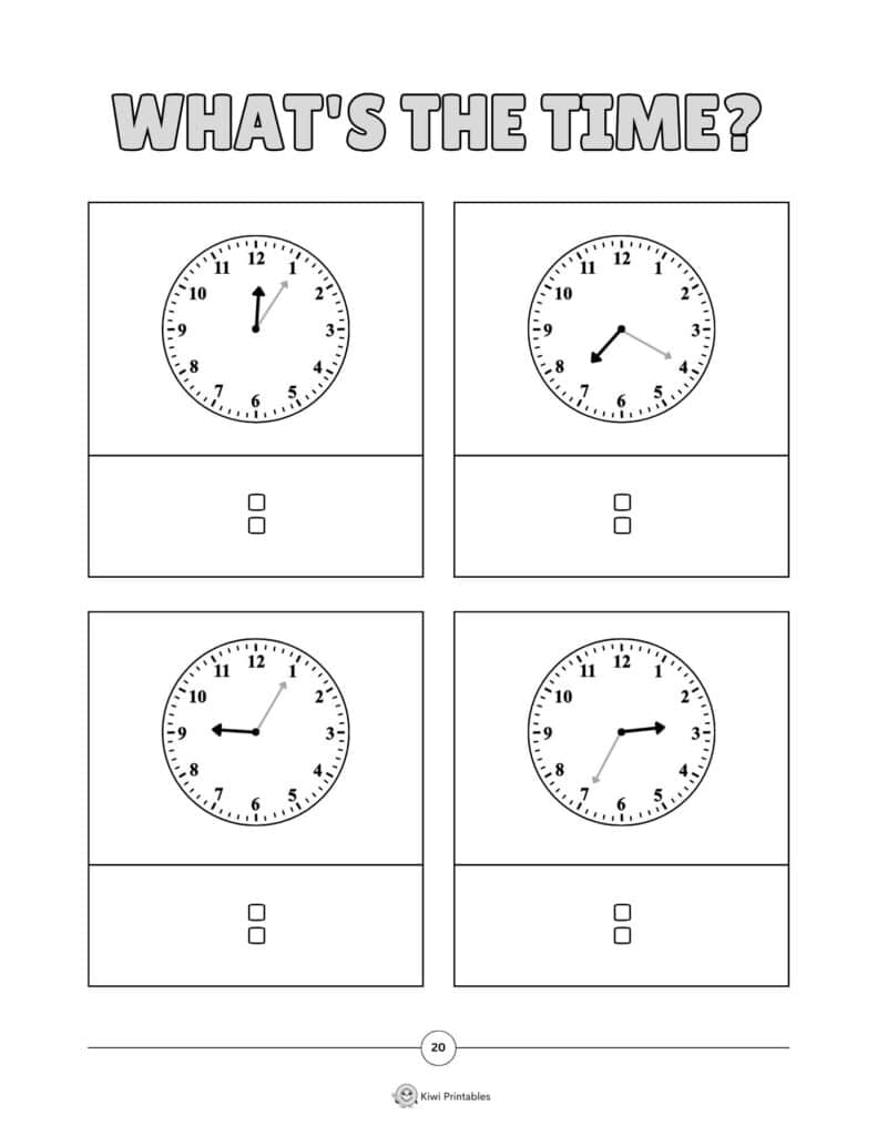 20-telling-time-worksheet 20-telling-time-worksheet
