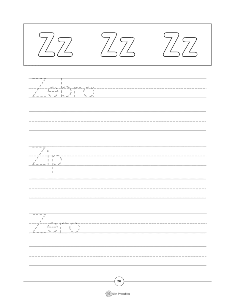 26-alphabet-word-tracing