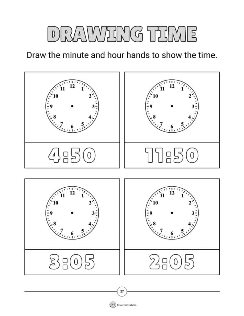 27-telling-time-worksheet 27-telling-time-worksheet