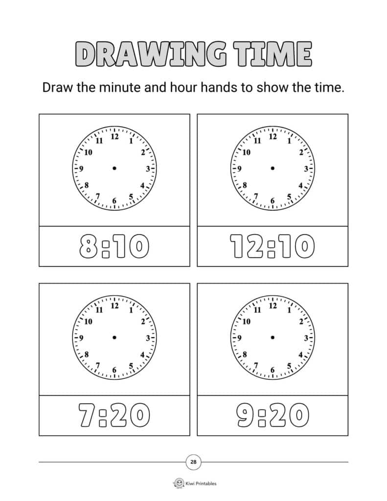 28-telling-time-worksheet 28-telling-time-worksheet
