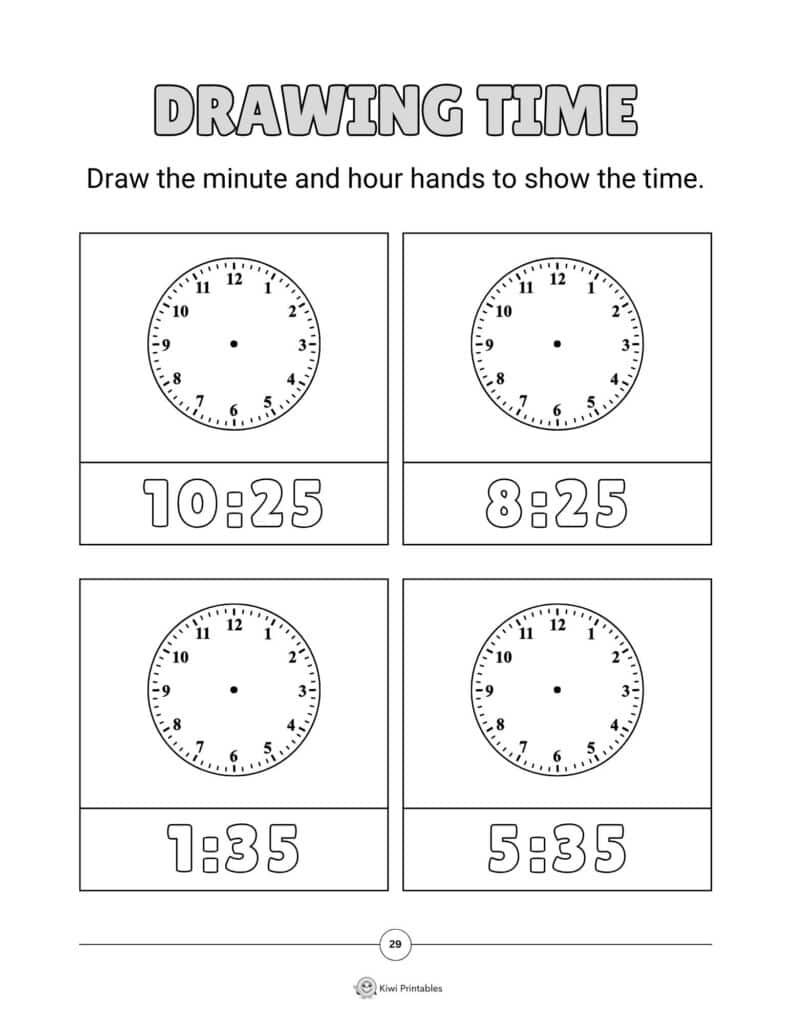29-telling-time-worksheet 29-telling-time-worksheet