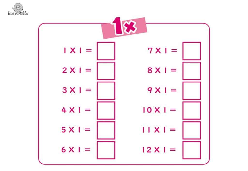 Multiplication pg1