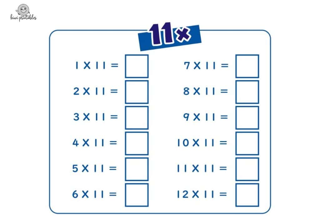 Multiplication pg11